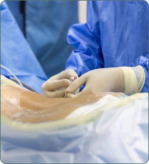 Anesthesia treatments and procedures imagery